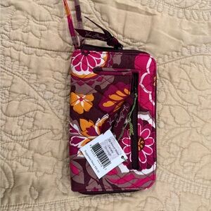 Vera Bradley Multicolor Floral Wristlet